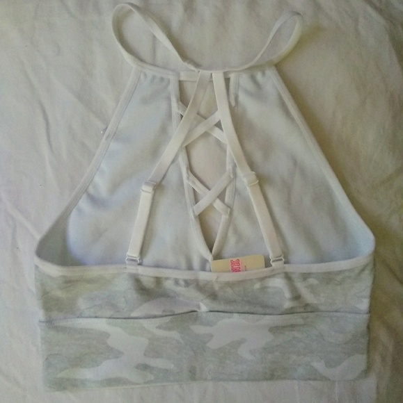 PINK Unlined Camo Sports Bra - Picture 2 of 4